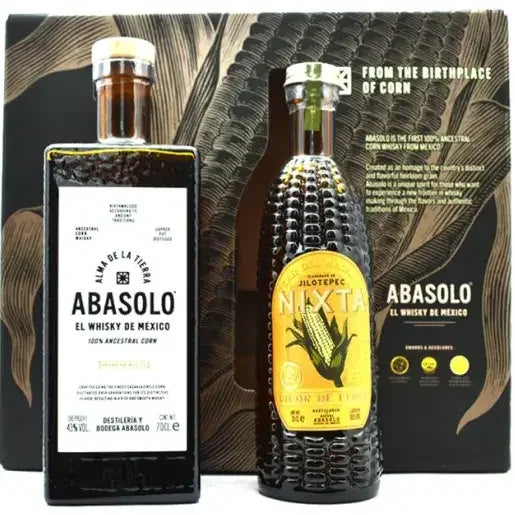 ESTUCHE WHISKY ABASOLO + NIXTA REGALO