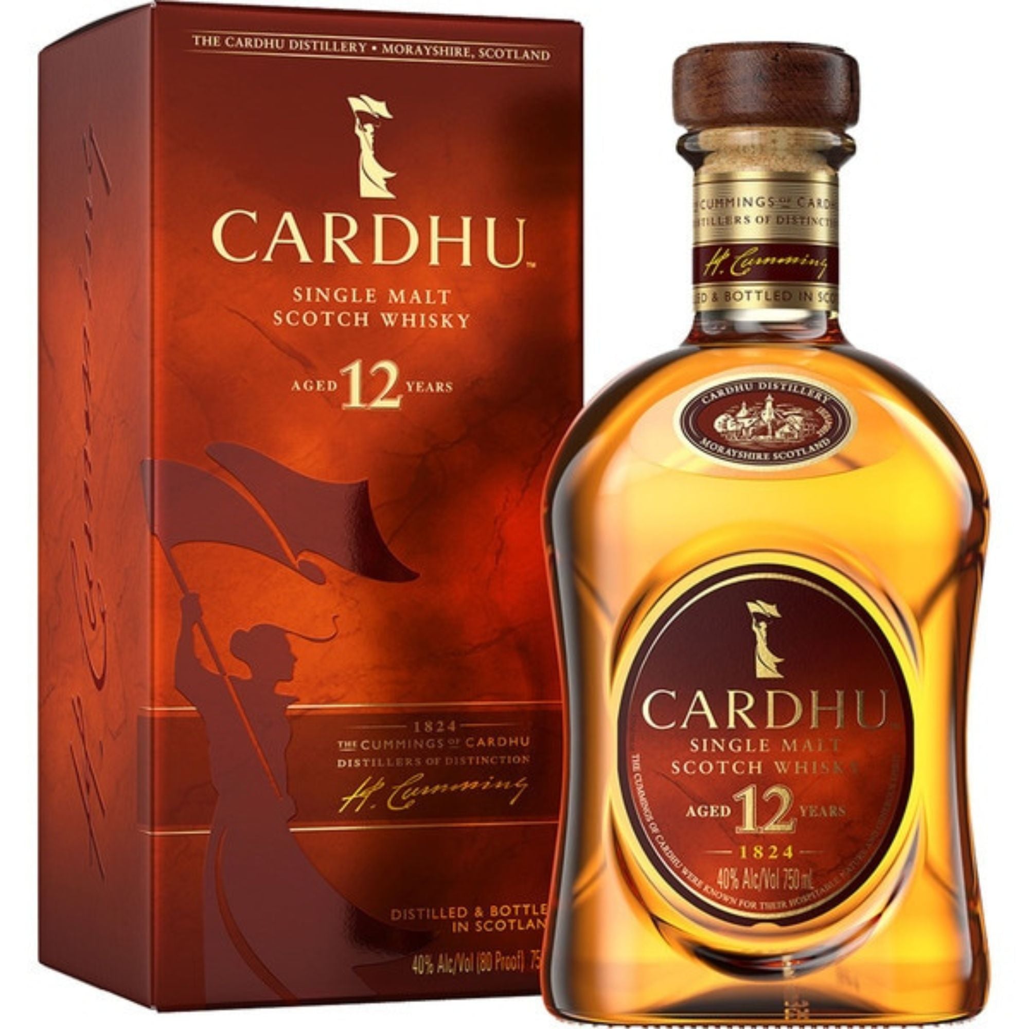 WHISKY CARDHU 12 AÑOS